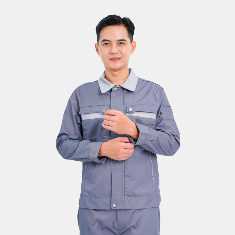 Quần áo bảo hộ lao động kĩ sư dài tay TS08
